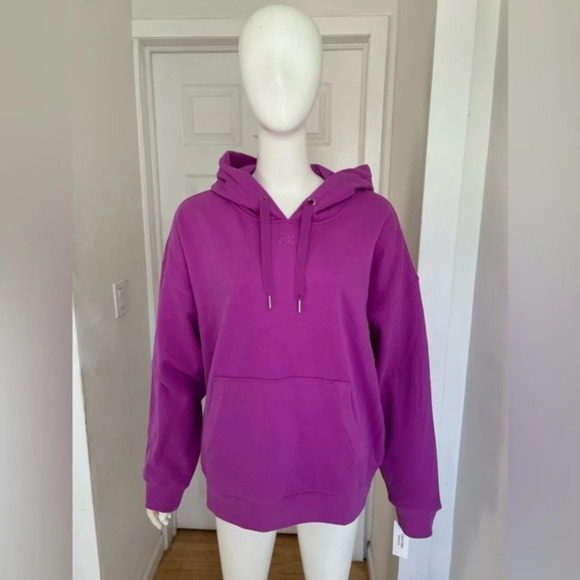 Calvin Klein Purple Fleece Lined Cozy Soft Long Sleeve Hodie Size XXL - Picture 1 of 11